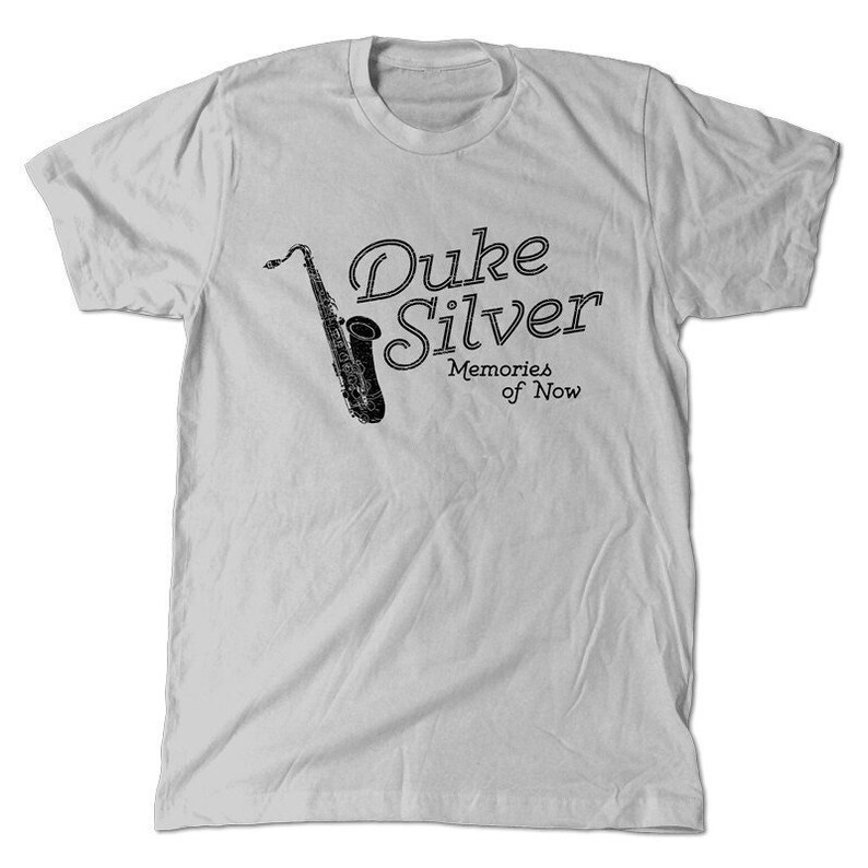 Duke Silver T-Shirt, Parks And Rec Ron Swanson Duke Silver Trio Tee image 1