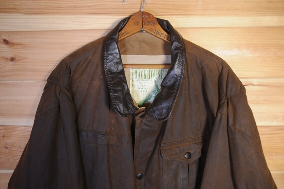 barbour bushman leather jacket