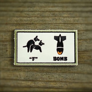 Tac-Sign: "F" Bomb patch