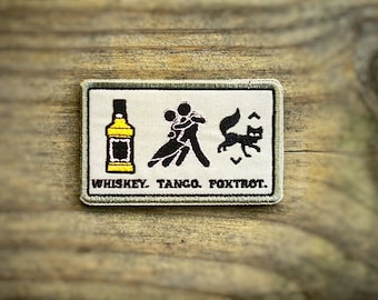 Tac-Sign: Whiskey Tango Foxtrot patch
