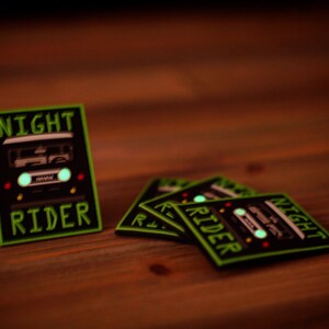 Knight Rider Patch Night Rider Patch - Etsy