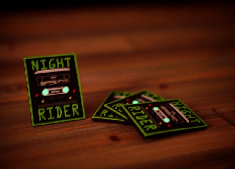 Knight Rider Patch Night Rider Patch - Etsy