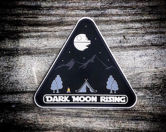 Dark Moon Rising sticker