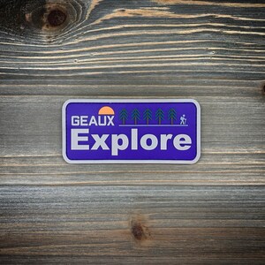 Geaux Explore patch
