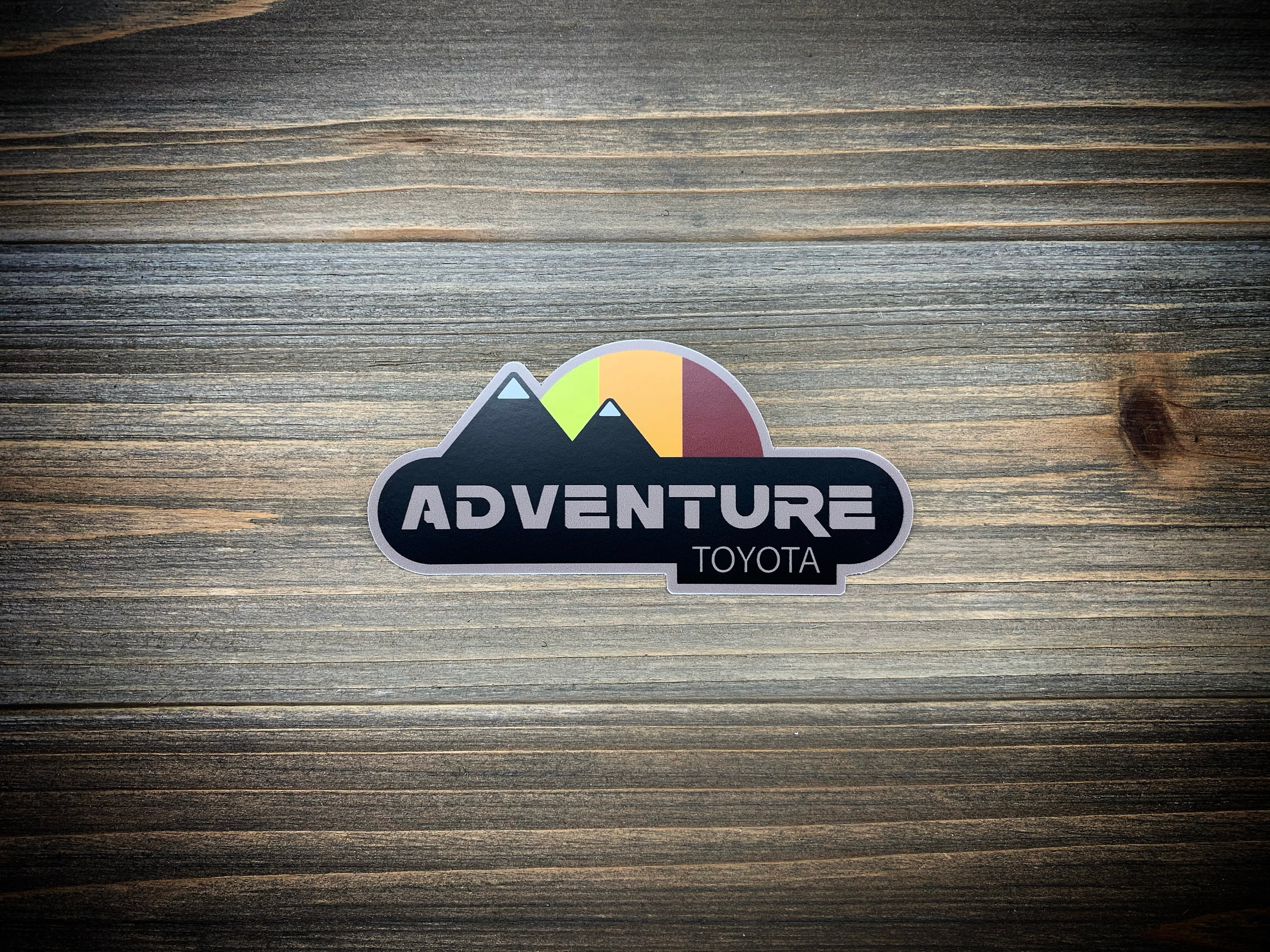 Retro Toyota Adventure Sticker - Etsy