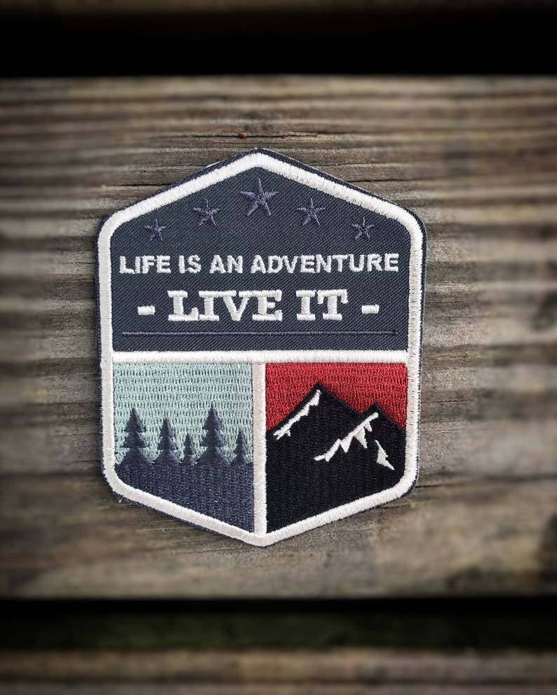 Life is an Adventure Patch - Etsy