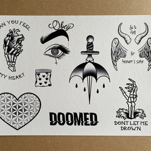 Bring Me The Horizon Flash Sheet