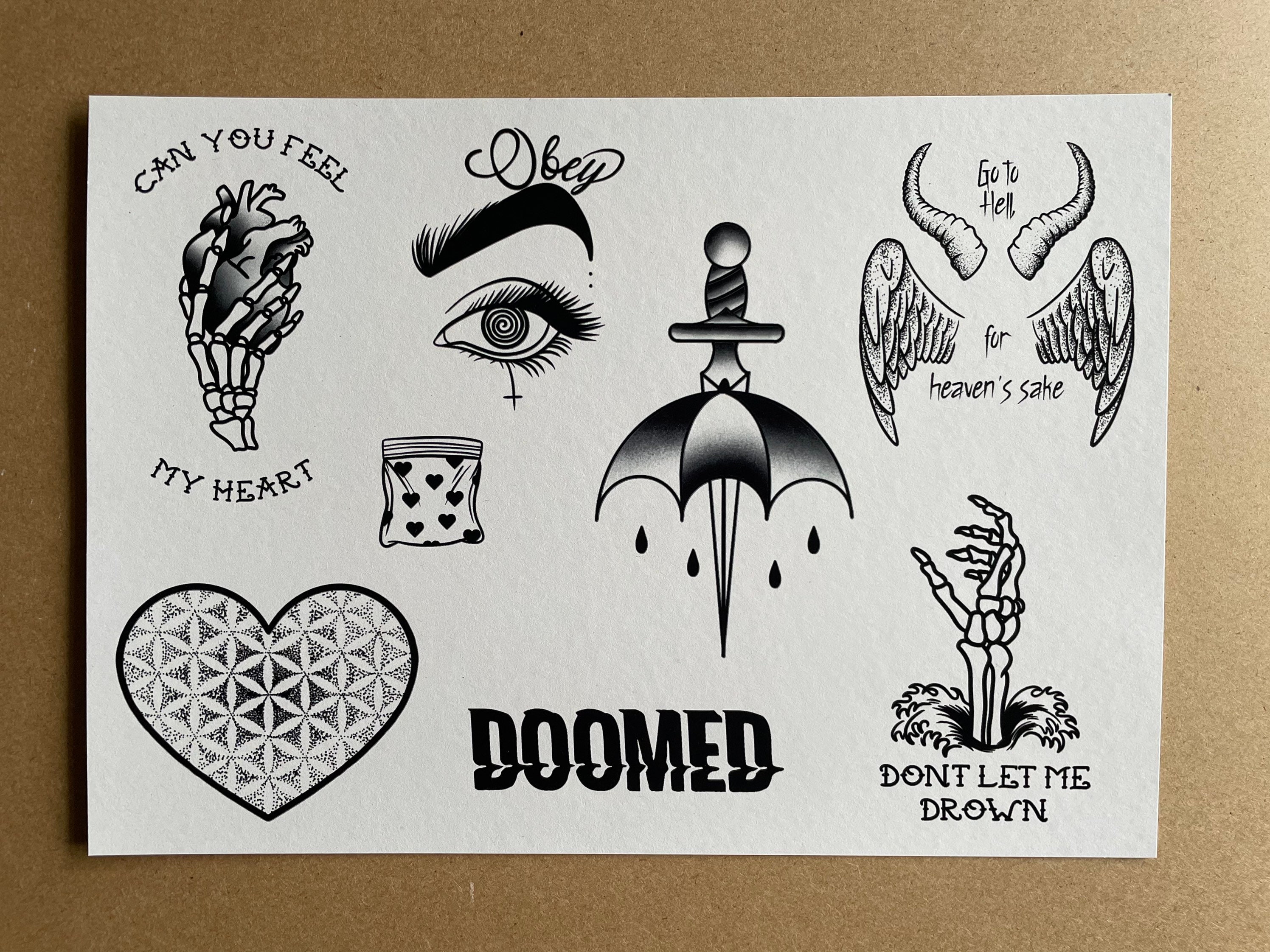 Bring Me the Horizon Flash Sheet 