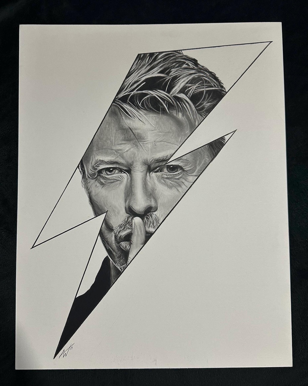 David Bowie Original Drawing - Etsy