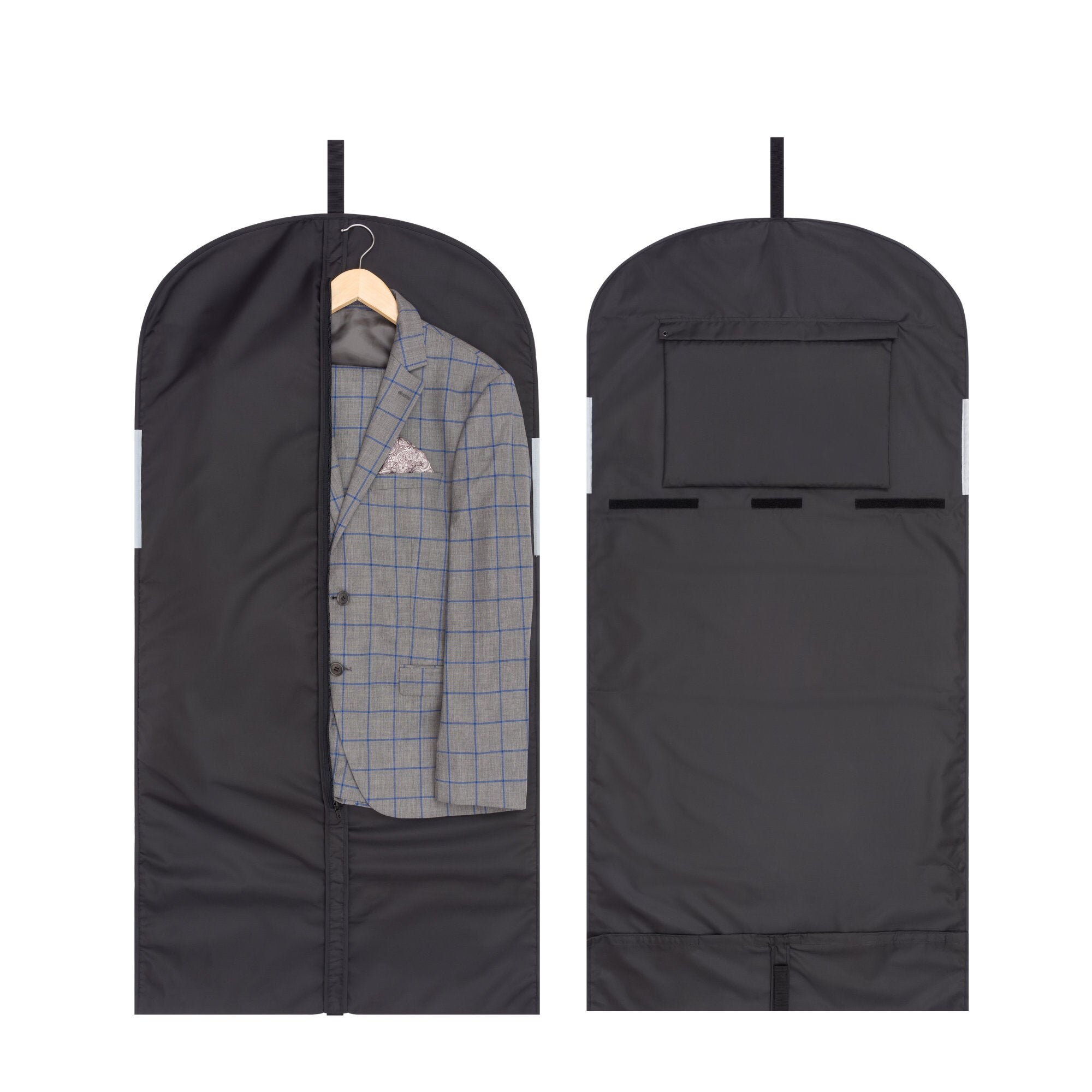 MR Hustman Portatrajes para Hombre - Incluye Neceser para Viajes de  Negocios, Diseño Clásico de Caballero, Garment Bag [Bolso Maleta], Porta  Camisas para Caballeros (Gris) : : Moda