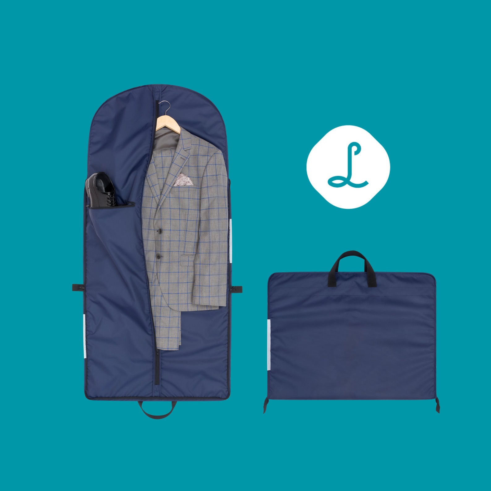 PERSONALIZED SUIT BAG Business Suit Bag Hand Bag Women Bag With Pockets