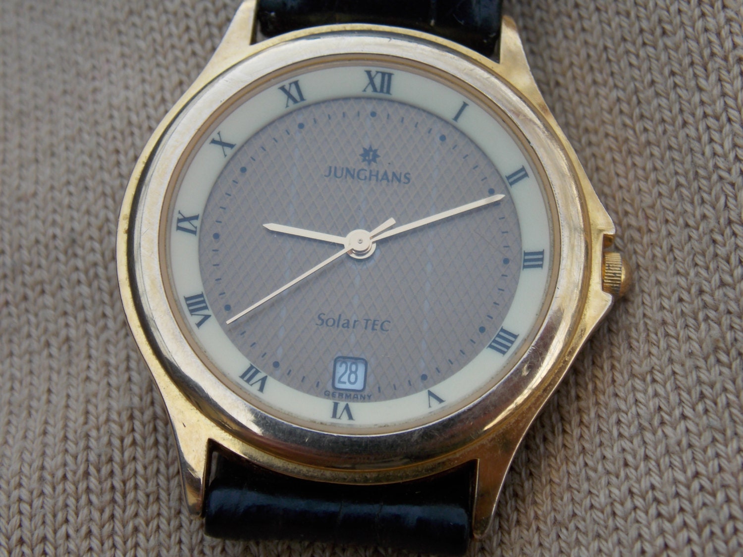 Vintage Junghans Solar TEC Germany watch / Germany Watch / Etsy