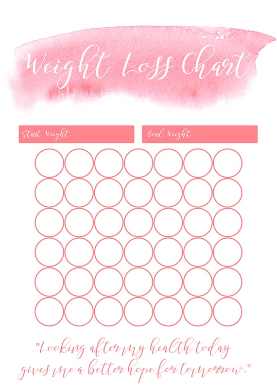 Cute Weight Loss Tracker Printable Printable Templates Cute Weight Loss Tracker Printable Printable Templates