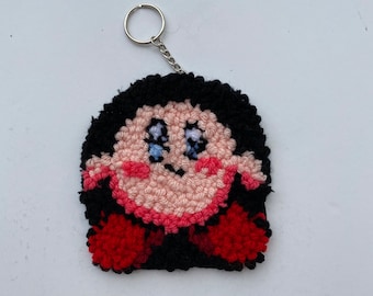 Kirby Hand-tufted Rug Keychain