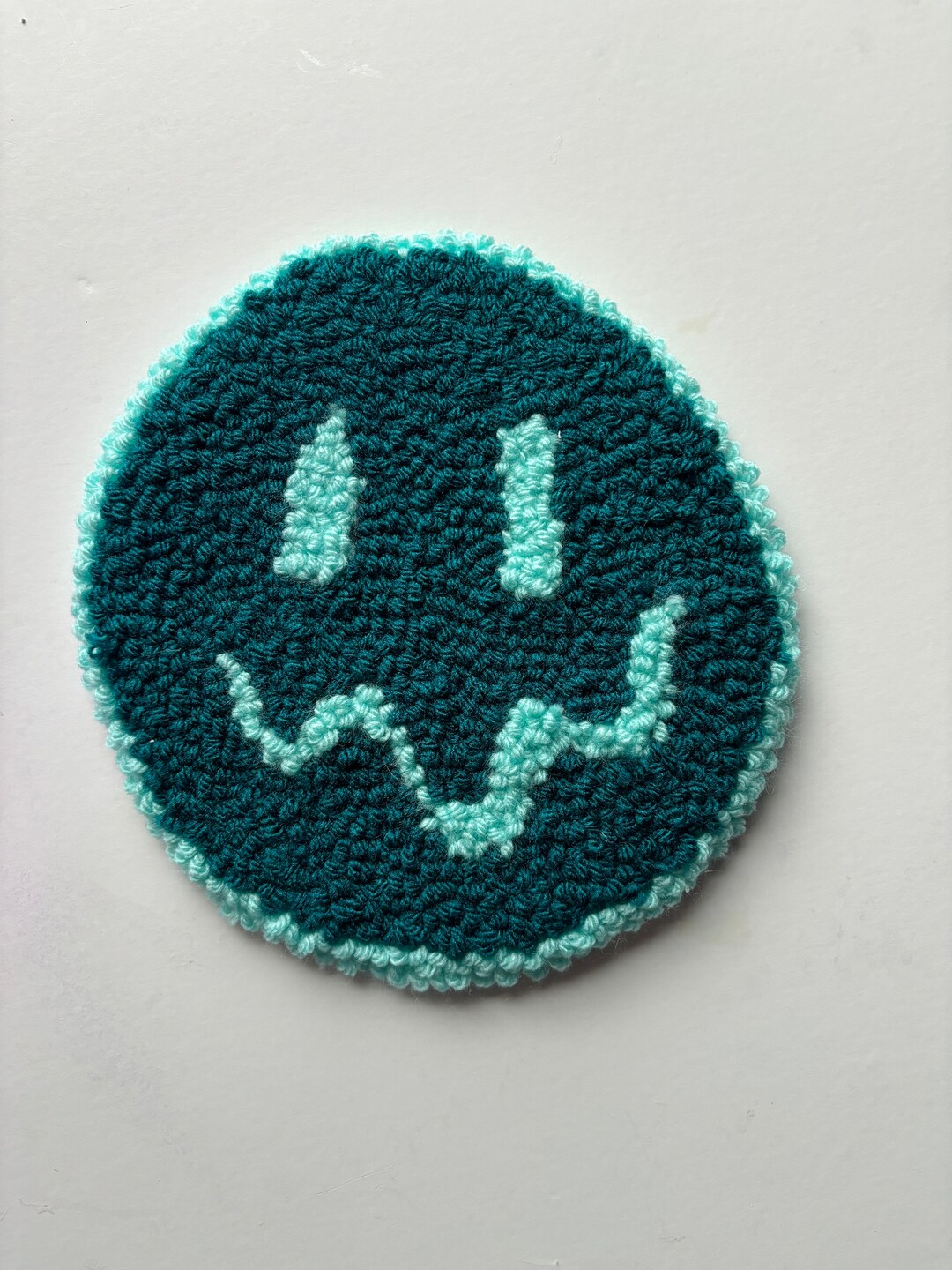 Drippy Face Rug Trippy Smiley Face Rug - Etsy