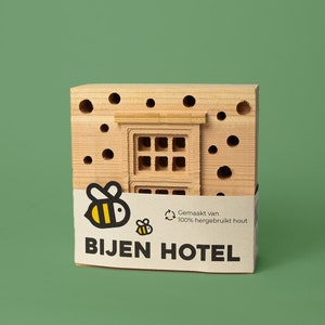 Bee Hotel Original 100% recyclé Kattenkwaad Design image 3