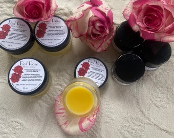 Organic rose balm