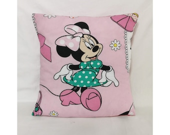 Minnie mouse pillow | Etsy Minnie Mouse Large Throw Pillow