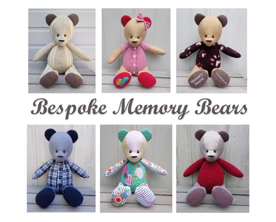 memory bear etsy