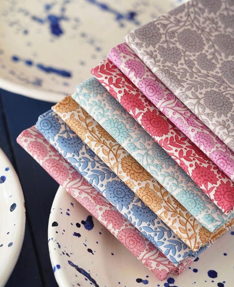 Windy Days BLENDERS Fabric Collection by Tilda Fabrics free Etsy