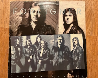 Double – Vision レコード Foreigner Double Vision 1978, LP Album Vintage Record, Rock