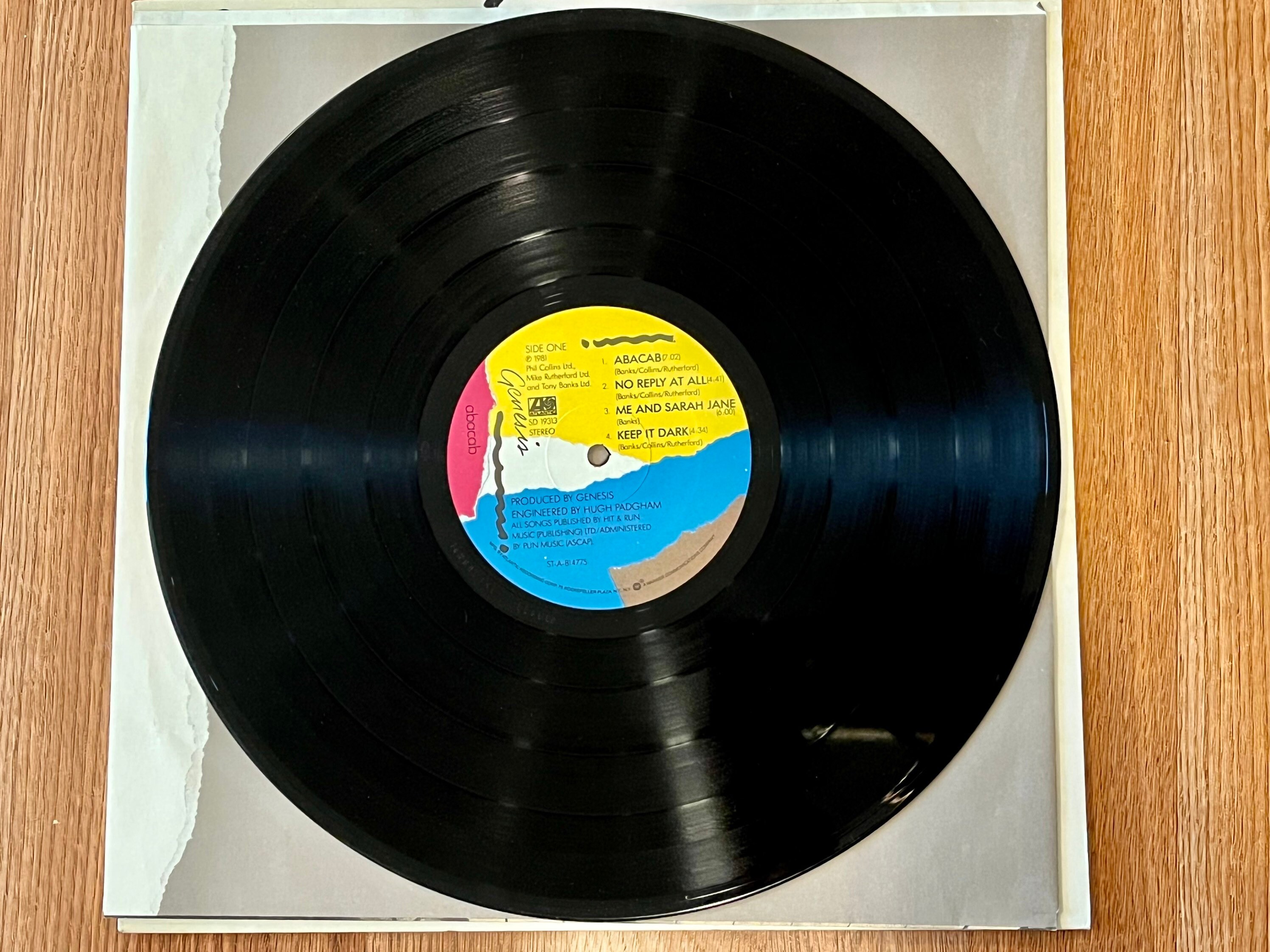 独LP Genesis Abacab R1188156 Warner Music Group,  /00260 GENESIS: abacab ATLANTIC 12