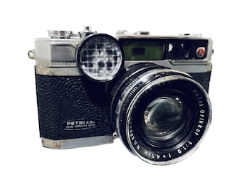 Petri EBN 35mm Rangefinder Camera - Great Working 35mm Film Camera - Great Student Camera + Free Camera Strap