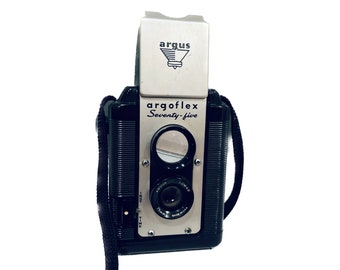 Argus Argoflex Seventy Five Film Camera- Great Working 620 Film Camera - Great Student Camera + Free Camera Strap