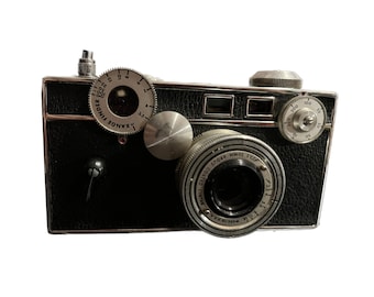 Argus C3 Rangefinder Film Camera with 50mm 1:3.5 Lens - Great Display 35mm Film Camera - Great Display Camera + Free Camera Strap