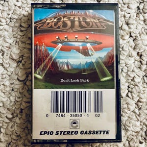 Boston - Don’t Look Back - Rock and Roll Cassette Tape
