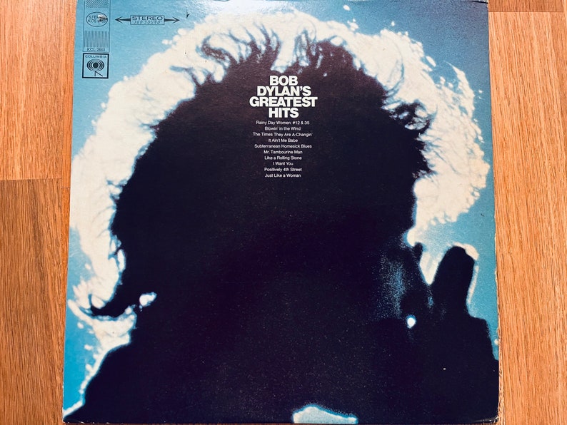 Bob Dylan Bob Dylans Greatest Hits Vinyl LP Columbia Records Kcs 9463