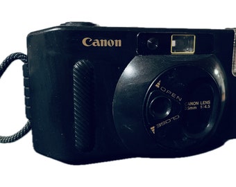 Canon Snappy S 35mm Film Camera- Great Working 35mm Film Camera - Great Student Camera + Free Camera Strap