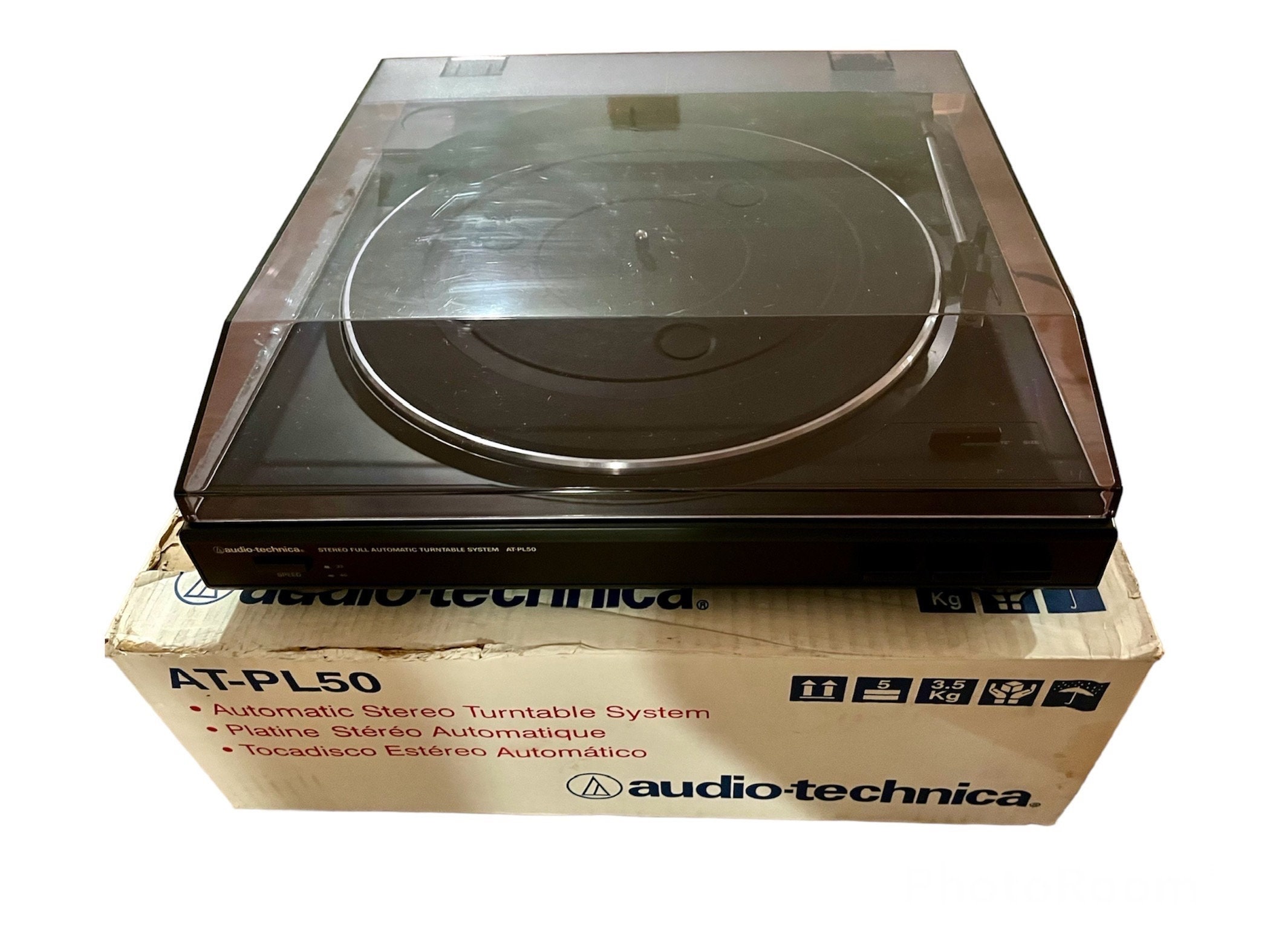 Audiotechnica ATPL50 Automatic Stereo Turntable System Vintage