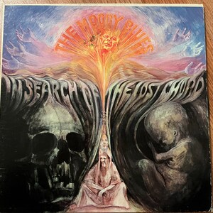 The Moody Blues - In Search of the Lost Chord - Vinyl LP - Deram 18017 - 33 1/3 rpm record VG- Grading