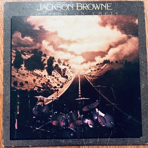 Jackson Browne - Running on Empty - Vinyl LP - Asylum Records 6e 113 a - 33 1/3 rpm record VG to VG+ Grading