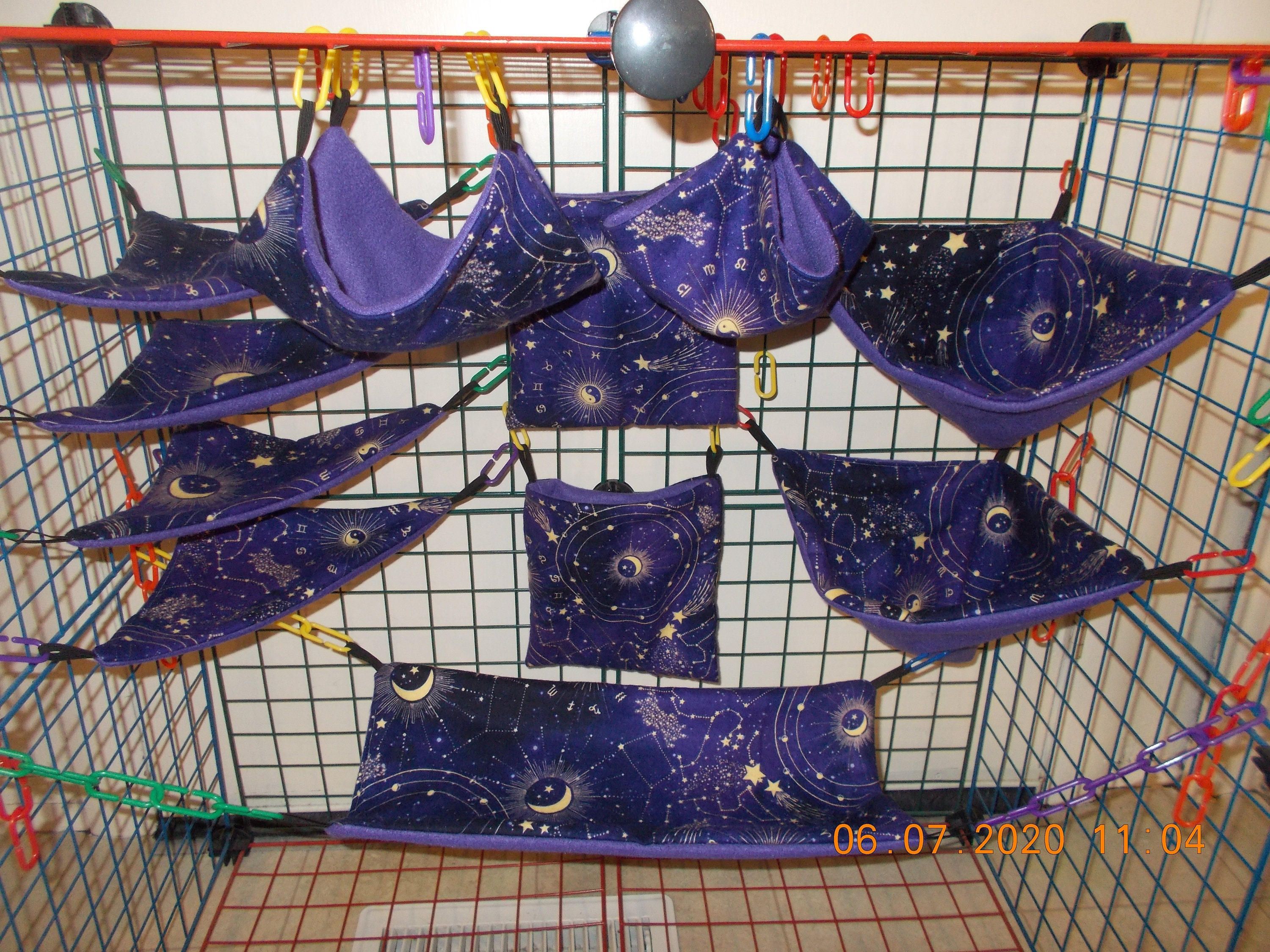 ZODIAC CONSTELLATION    Sugar Glider 11 pc cage set