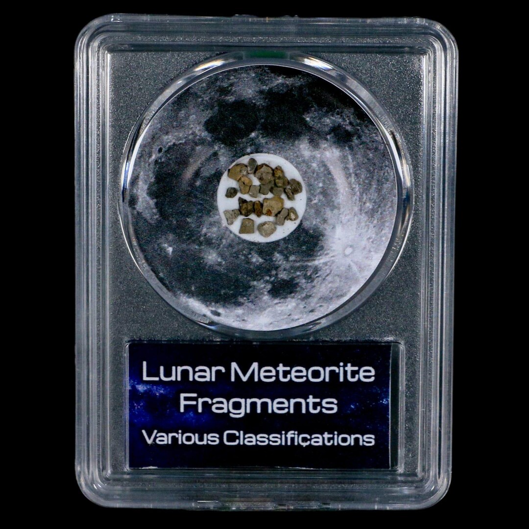 Moon Rock Moon Lunar Meteorite Fragments Various Classifications Outer ...