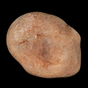 1.9&quot; Sauropod Dinosaur Stomach Stone Gastrolith Rock Gizzard Stone Cloverly Formation Montana Certificate of Authenticity Free Shipping