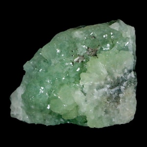 1,9 &quot;Rough Green Prehnit Kristall Mineral Fundort Imilchil, Marokko Kostenloser Versand