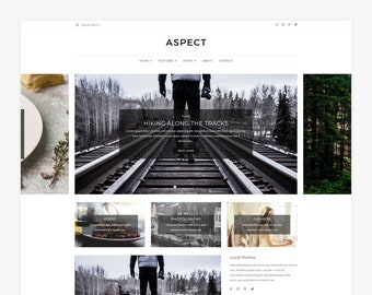 Aspect - WordPress Blog Theme