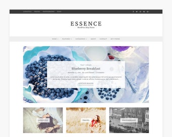 Essence - Blog WordPress Theme
