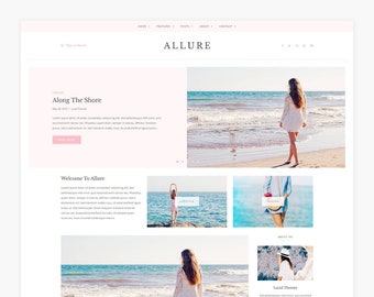 Allure - Thème de blog WordPress