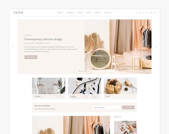 Faith - Tema para blog y tienda de WordPress