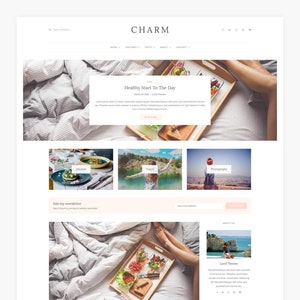 Charm - WordPress Blog Theme