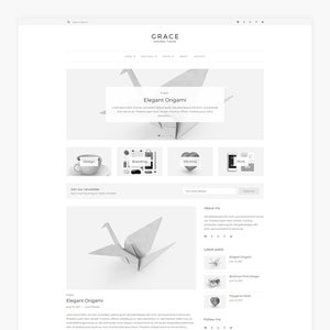 Grace - Minimal WordPress Blog Theme
