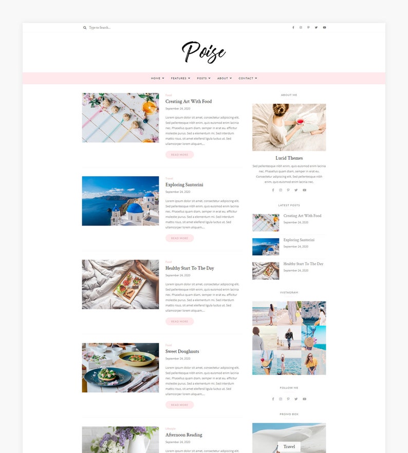 Poise WordPress-blogthema afbeelding 5