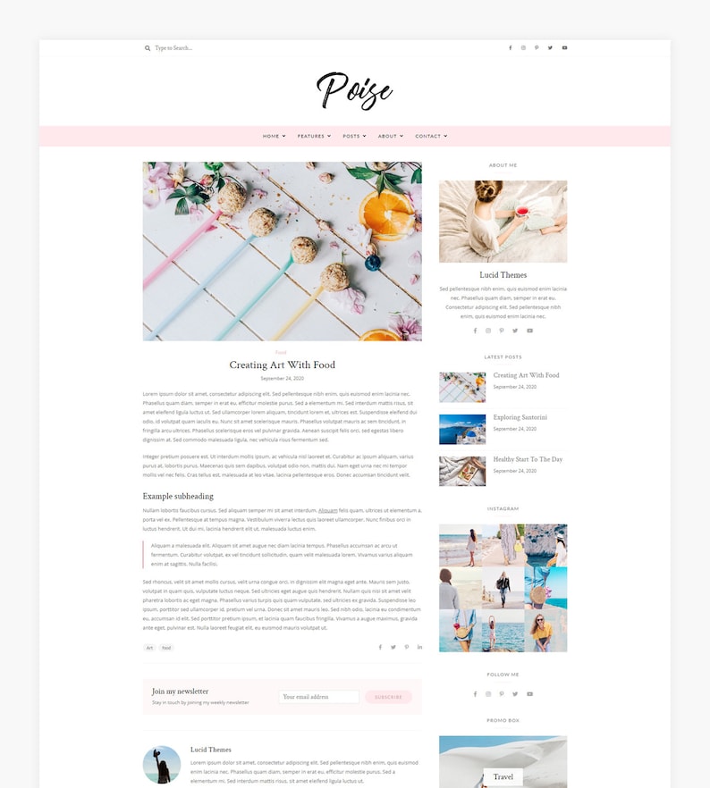 Poise WordPress-blogthema afbeelding 6