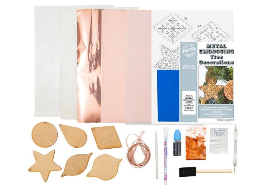 Embossing Craft Kit Kids Crafts Copper Embossing Art Craft Supply