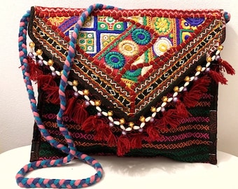 One of a Kind Boho Crossbody Bag