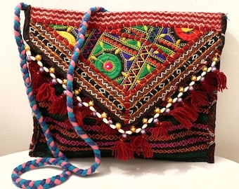 One of a Kind Boho Crossbody Bag